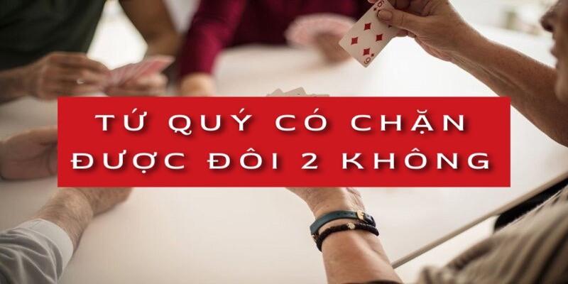 Tứ quý có chặn được đôi 2 không? Tips đánh siêu chuẩn xác