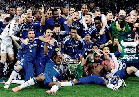 8 năm kể từ khi Chelsea giành chức vô địch Champions League lần đầu tiên