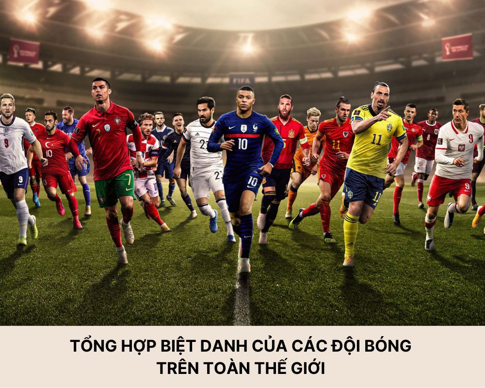 Tổng hợp biệt danh của các đội bóng trên thế giới - Chayluoi