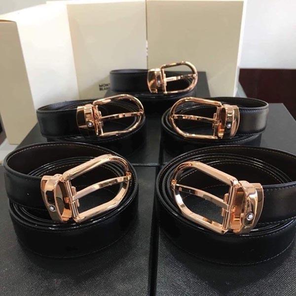 Thắt lưng Montblanc luôn rất đơn giản, nhưng không ai có thể phủ nhận chất lượng của một thương hiệu Đức