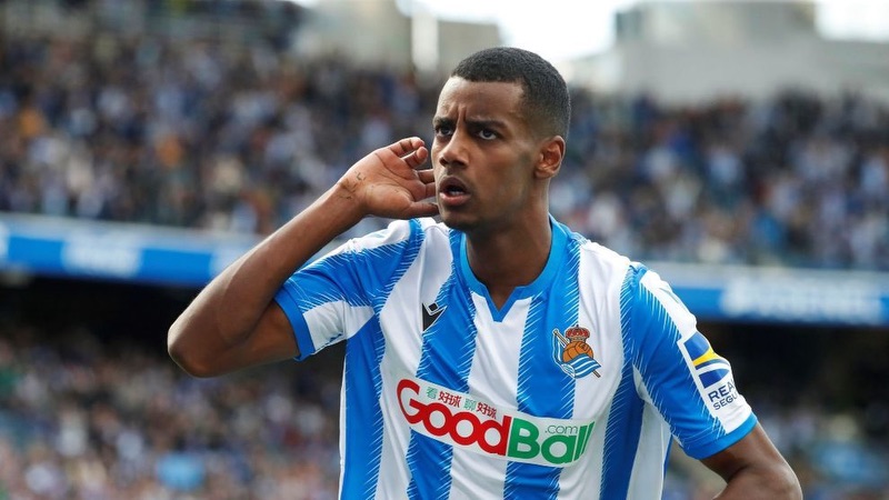 Isak tại Real Sociedad