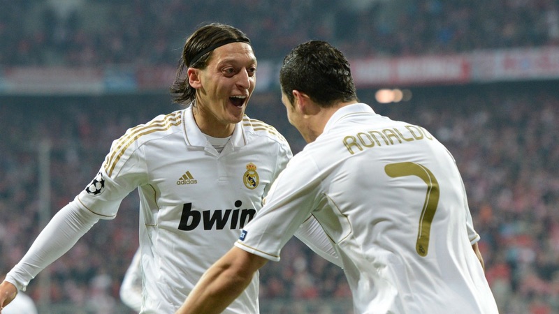 Mesut Ozil thời đỉnh cao tại Real Madrid